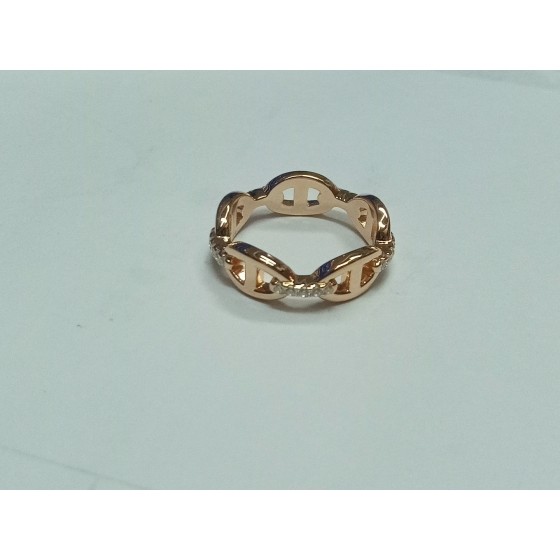 925 Sterling Silver Zircon Ring（R0476)