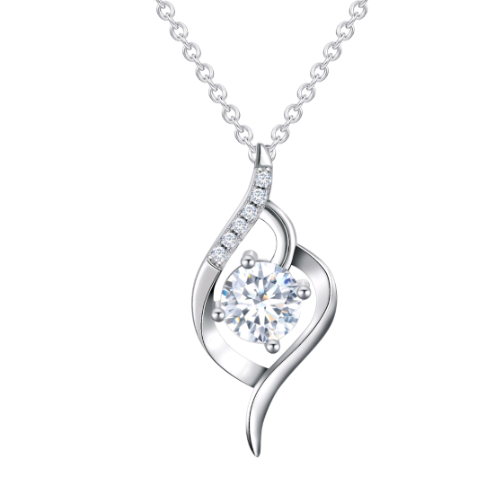 S925 Lab Diamond Necklace(PYZ0015)