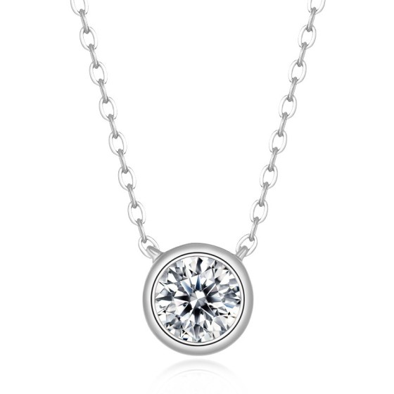S925 Lab Diamond Necklace(PYZP1706)