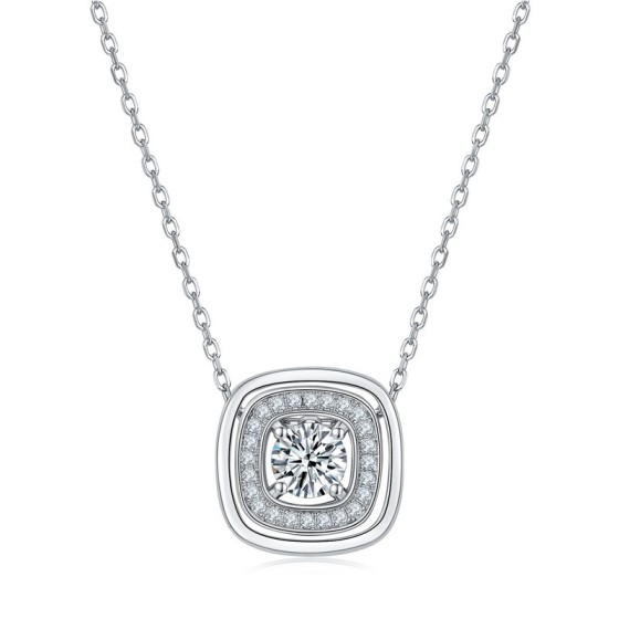 S925 Lab Diamond Necklace(PYZP5506)