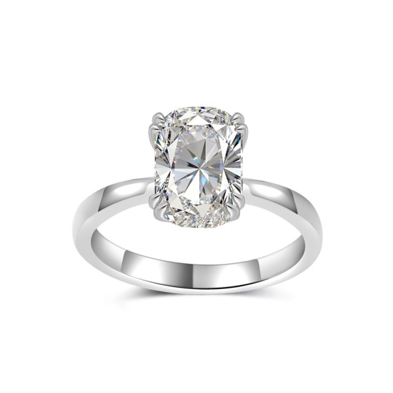 Sterling 925 Silver Moissanite Ring L-MR0304