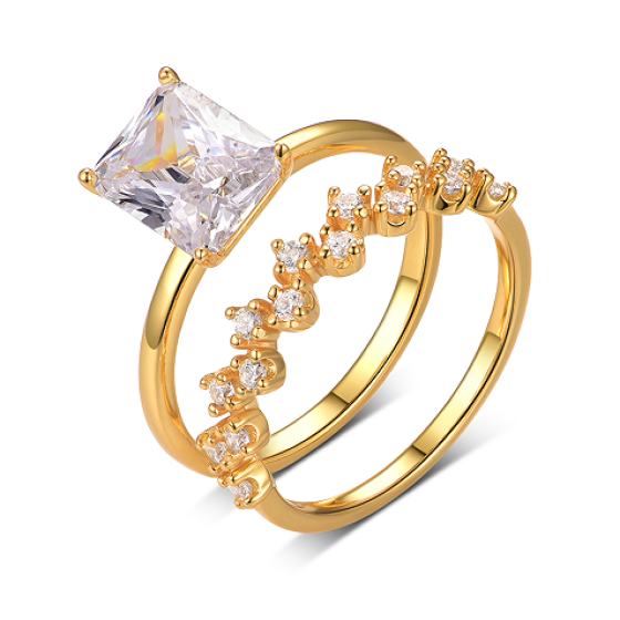 Sterling 925 Silver Moissanite Ring L-MR0130
