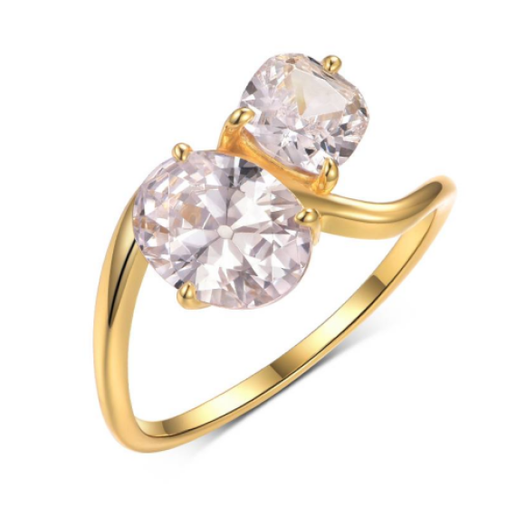 Sterling 925 Silver Moissanite Ring L-MR0139